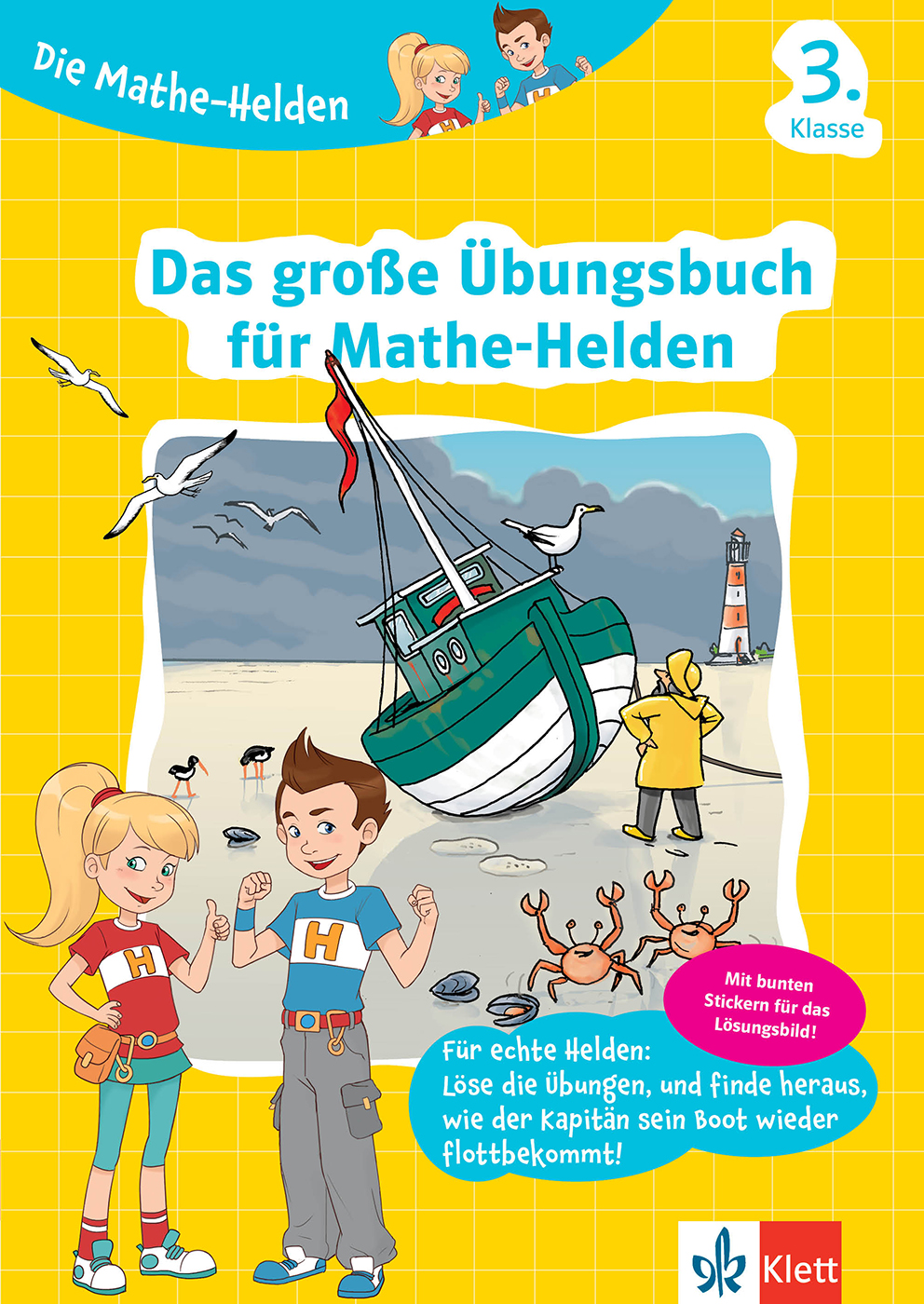 Klett Die Mathe-Helden Das große Übungsbuch für Mathe-Helden 3. Klasse
