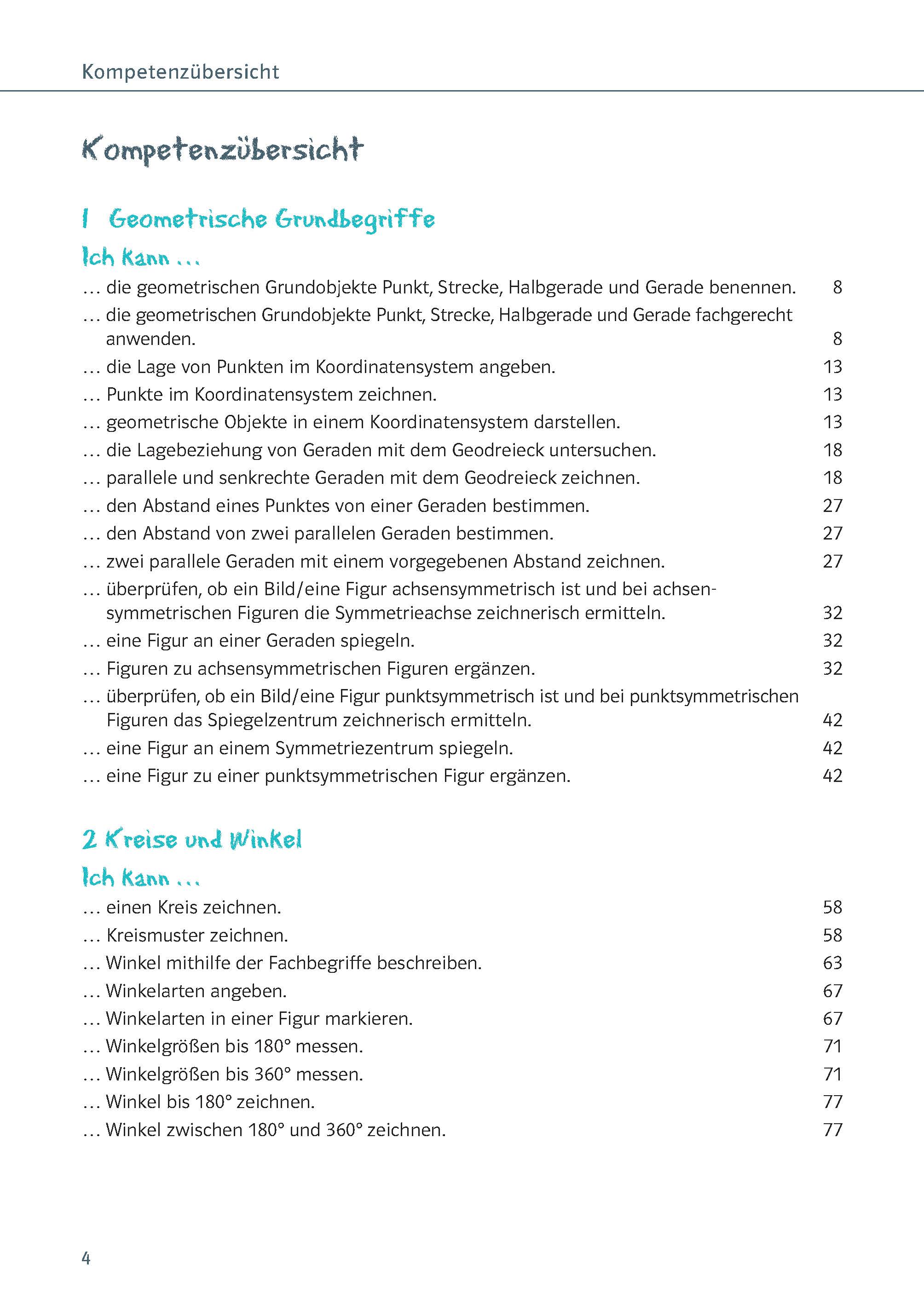 Klett Ich kann … Mathe Geometrie 5./6. Klasse