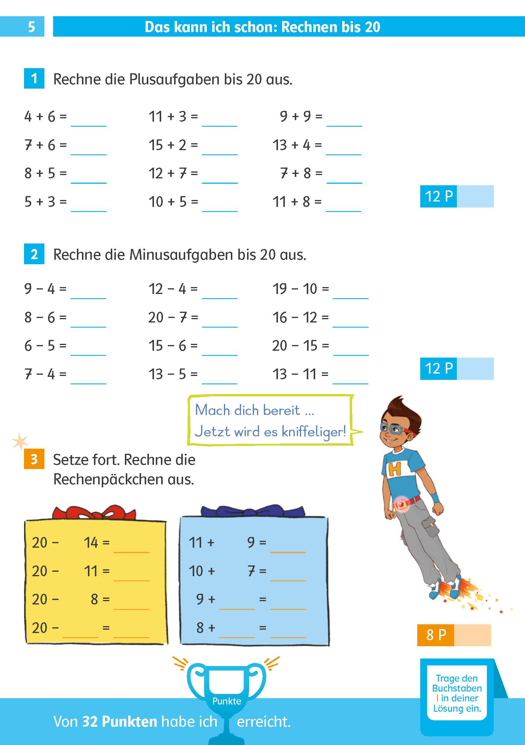 Klett Die Mathe-Helden: Mathe-Testblock So gut bin ich! 2. Klasse