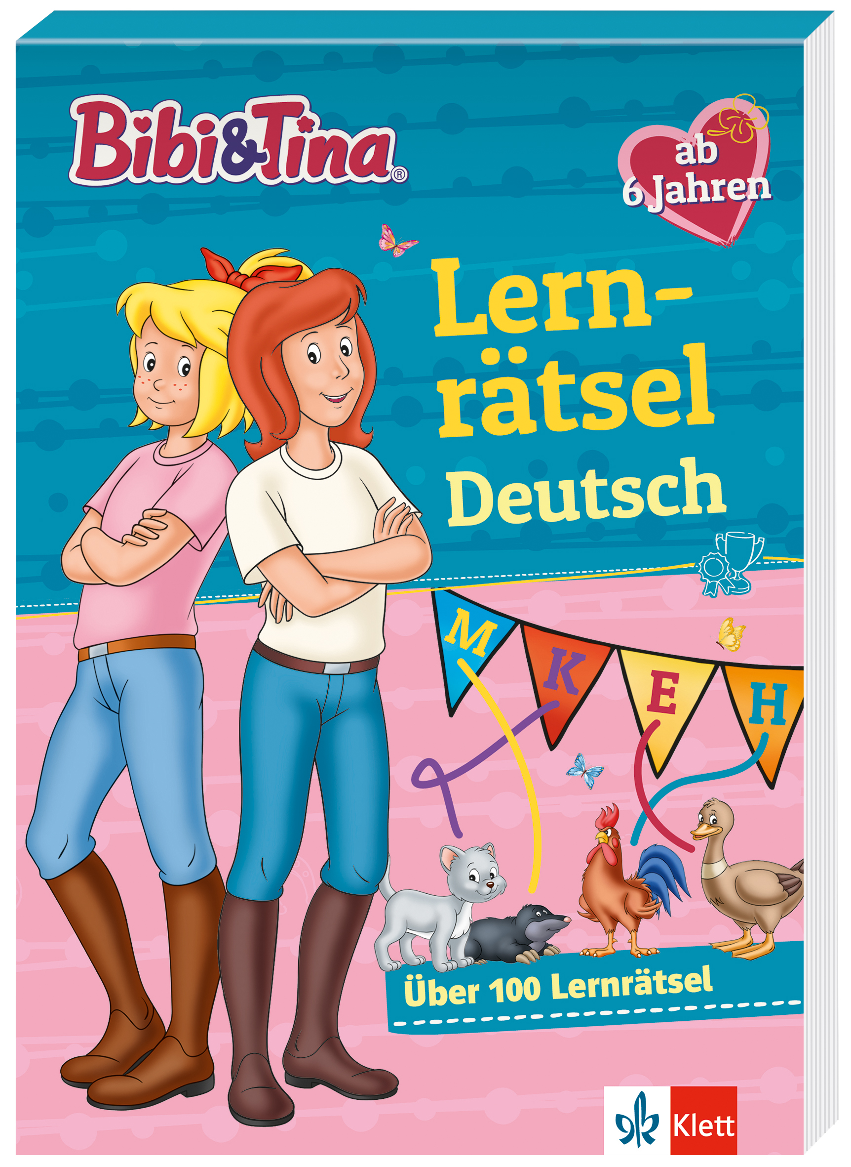 Bibi & Tina: Lernrätsel Deutsch ab 6 Jahren
