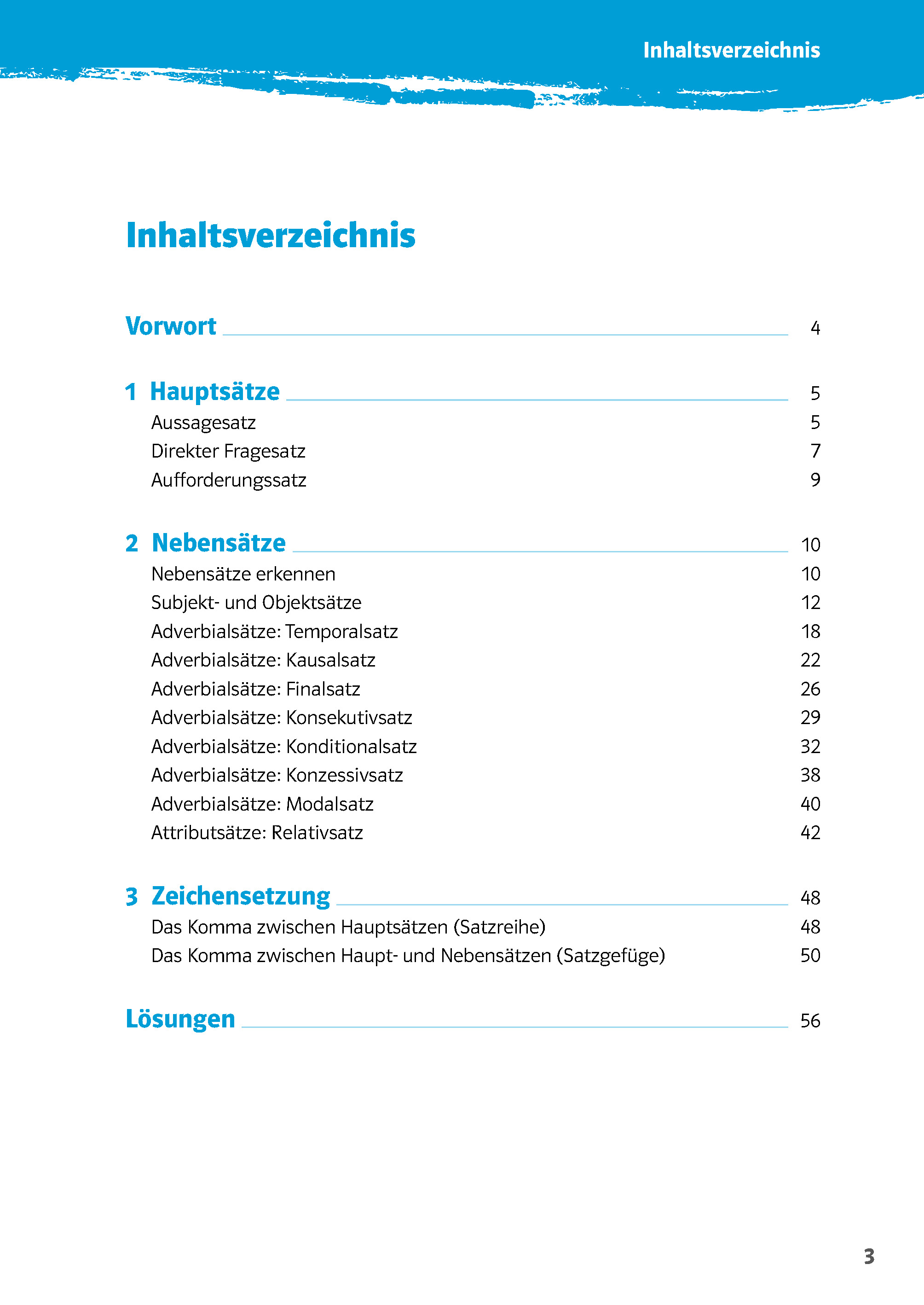 Klett 10-Minuten-Training Deutsch Grammatik Haupt- und Nebensätze 5.-7. Klasse