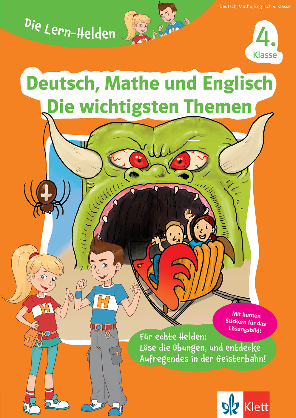 Klett Deutsch, Mathe und Englisch Die wichtigsten Themen 4. Klasse