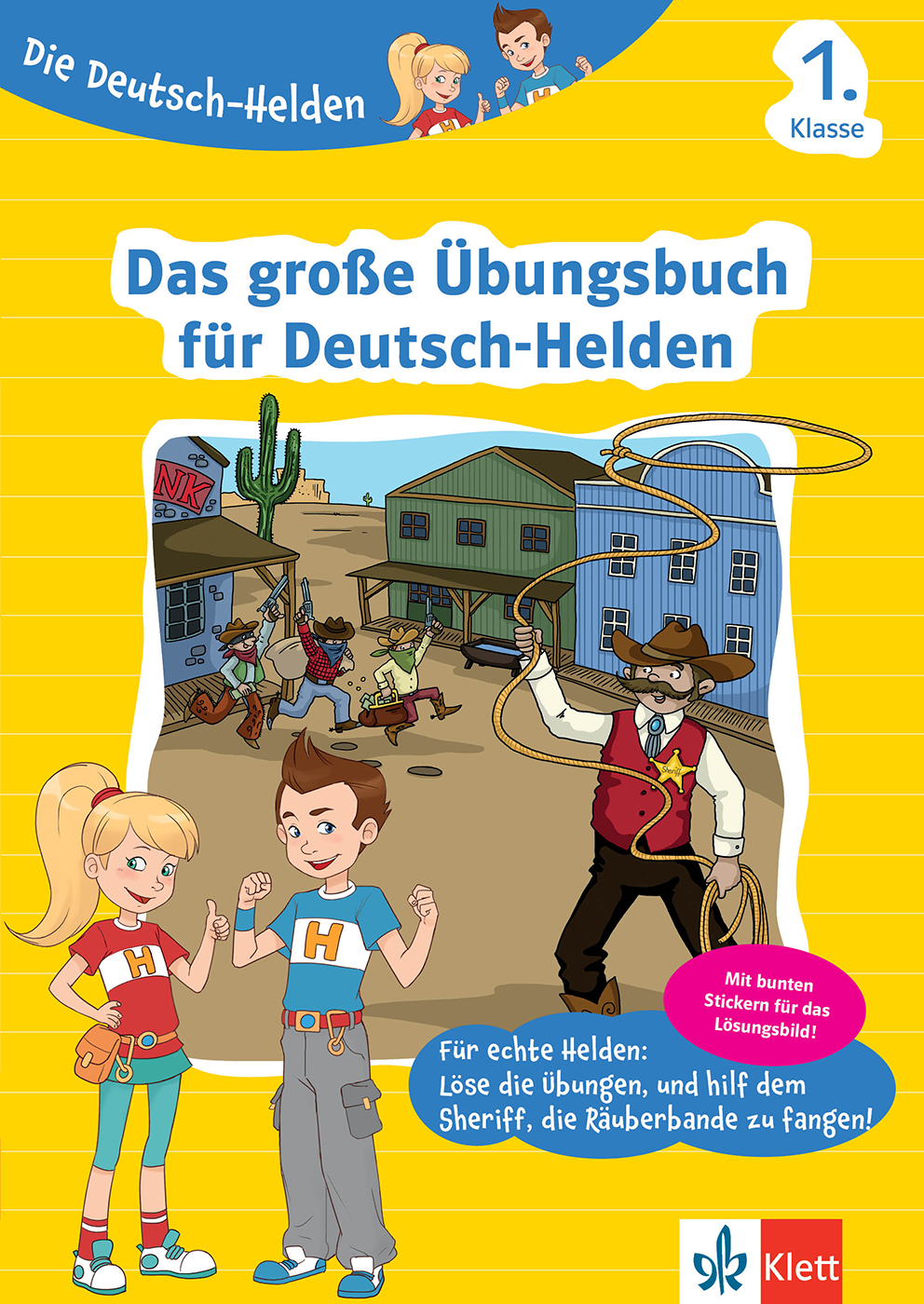 Klett Die Deutsch-Helden Das große Übungsbuch für Deutsch-Helden 1. Klasse