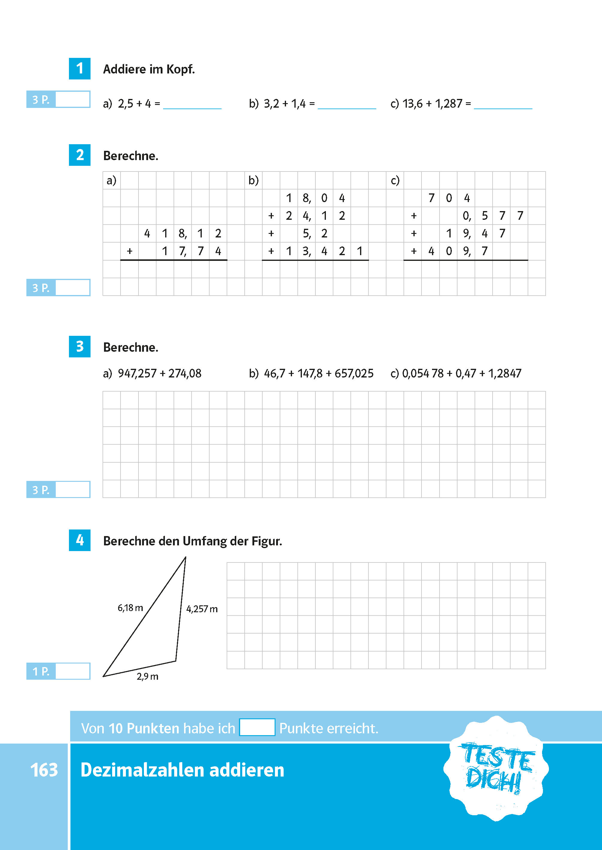 PONS Der große Testblock Mathematik 5./6. Klasse