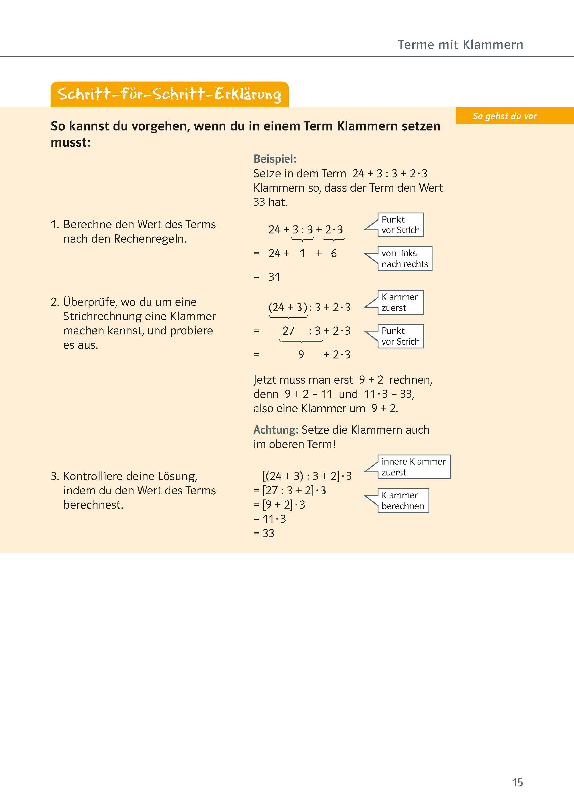 Klett Ich kann Mathe - Terme und Gleichungen 7./8. Klasse