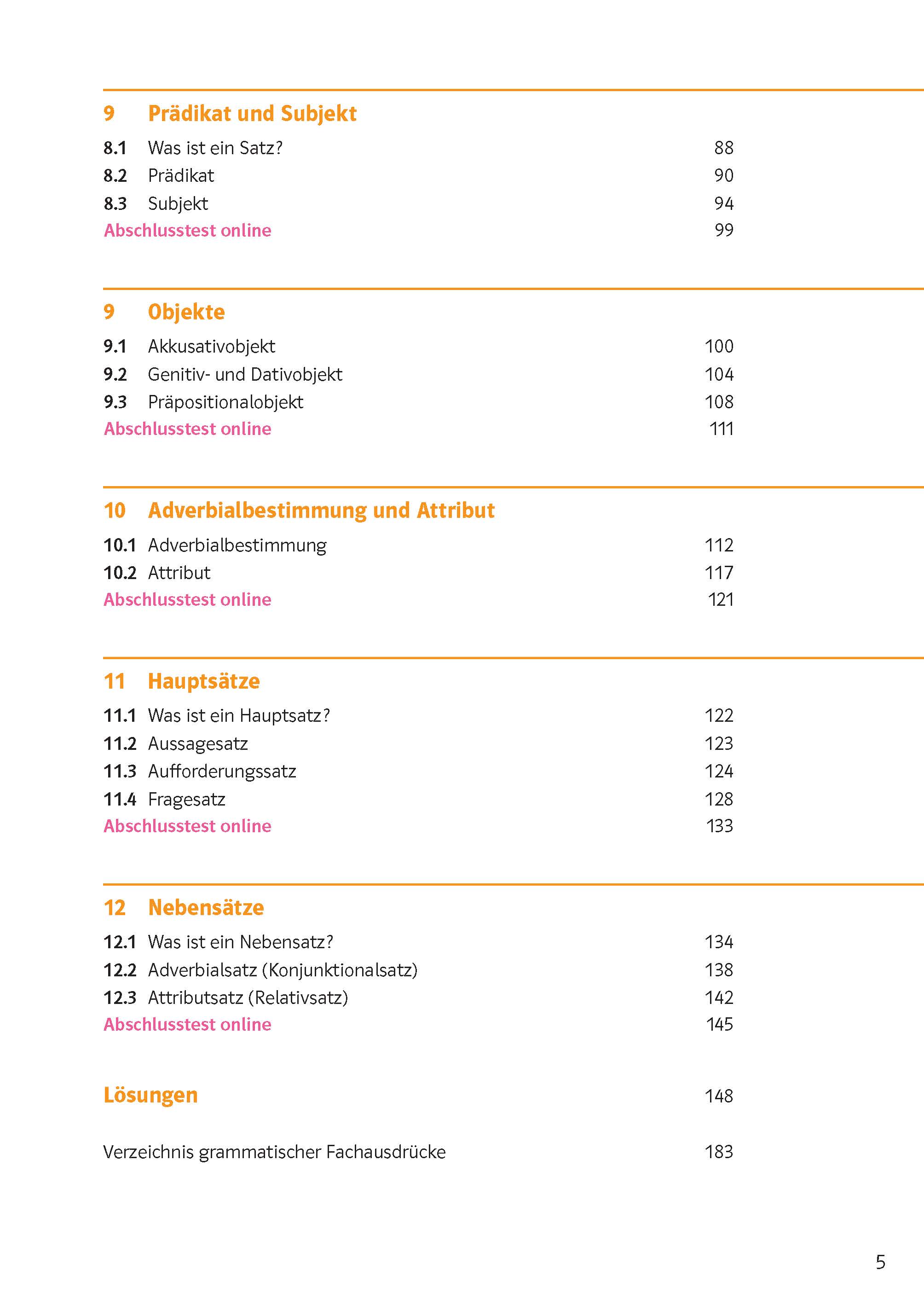 Klett Sicher in Deutsch Grammatik 5./6. Klasse