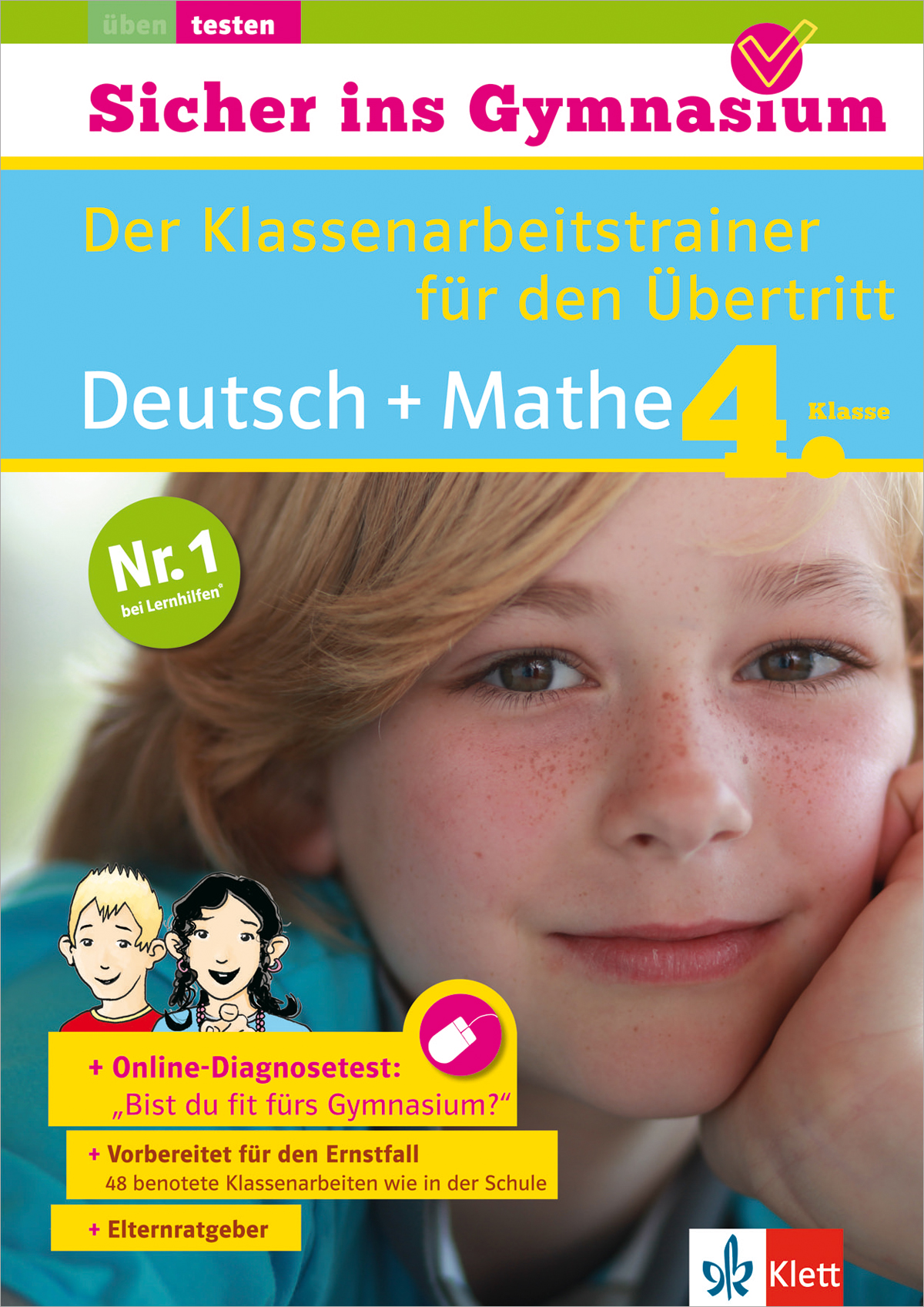 Klett Sicher ins Gymnasium Deutsch und Mathematik 4. Klasse