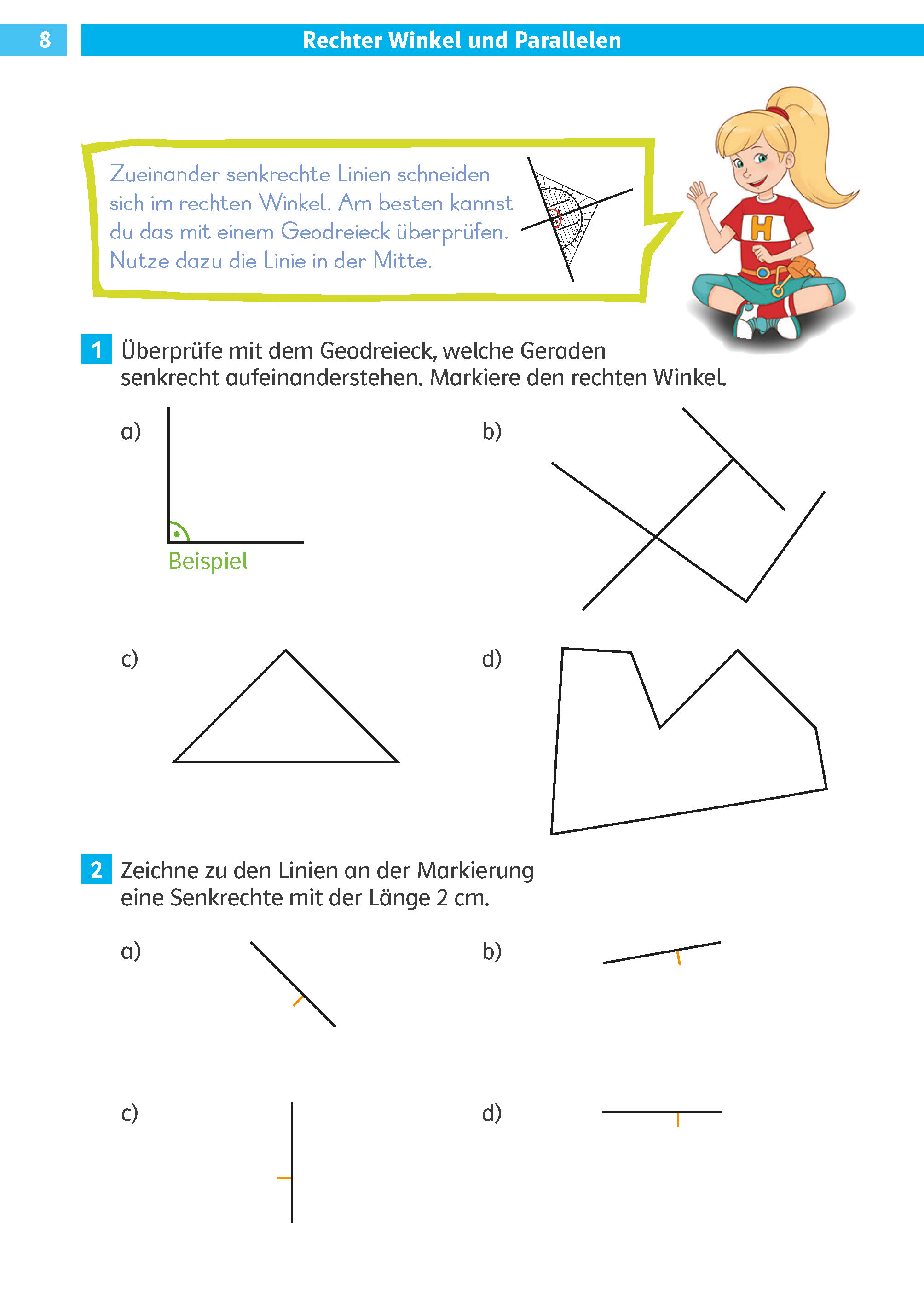 Klett Die Mathe-Helden: Geometrie 3./4. Klasse