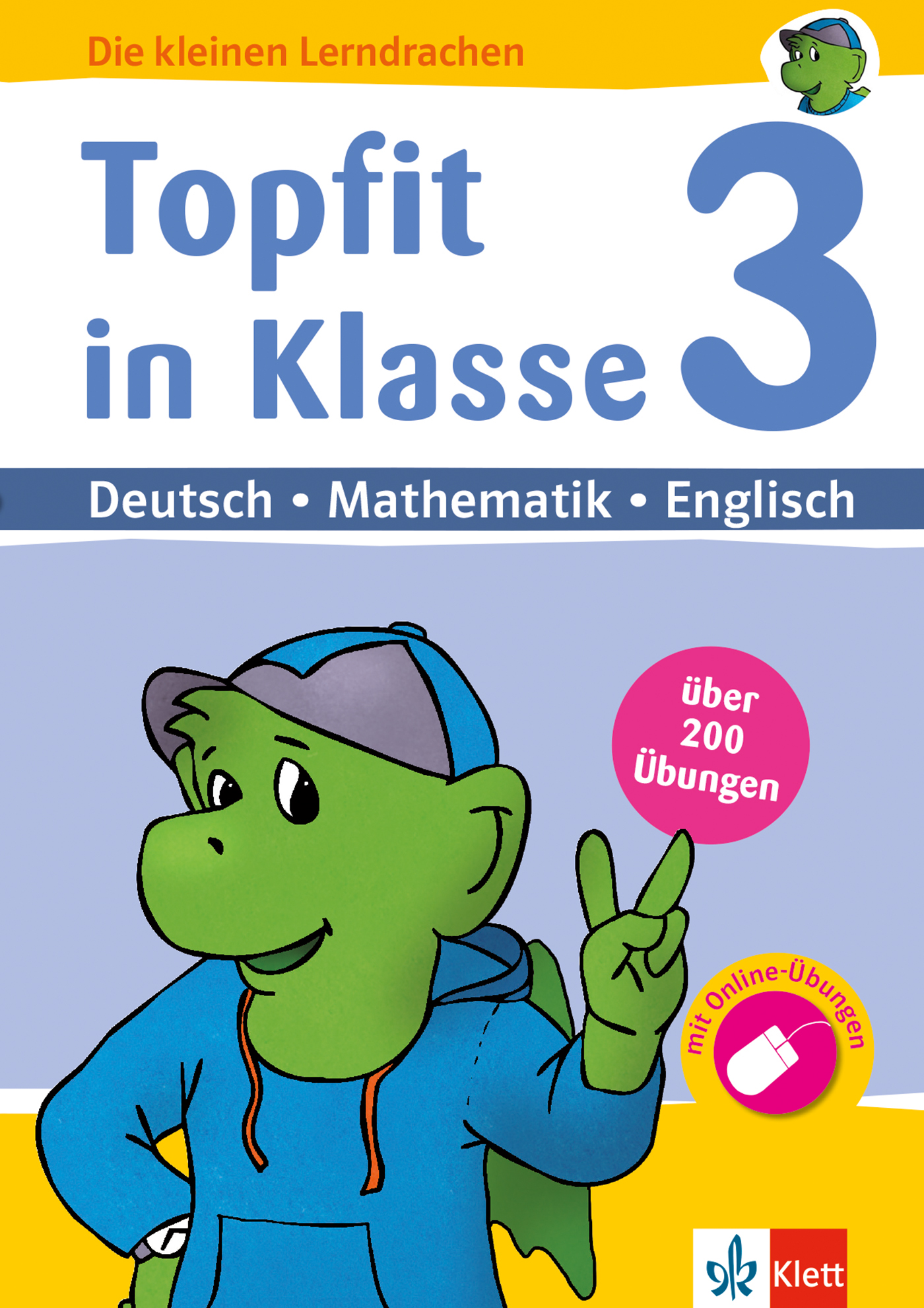 Klett Topfit in Klasse 3 Deutsch - Mathematik - Englisch
