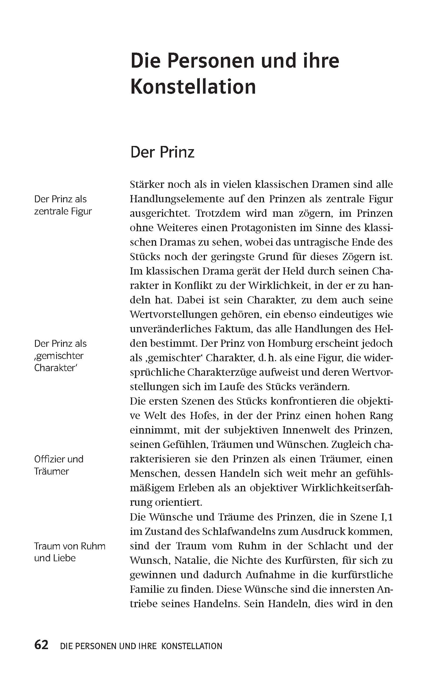 Klett Lektürehilfen Heinrich von Kleist, Prinz Friedrich von Homburg