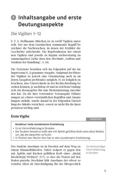Klett Lektürehilfen E.T.A. Hoffmann, Der goldne Topf
