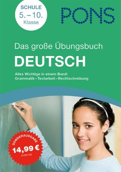 PONS Das Große Übungsbuch Deutsch 5.-10. Klasse