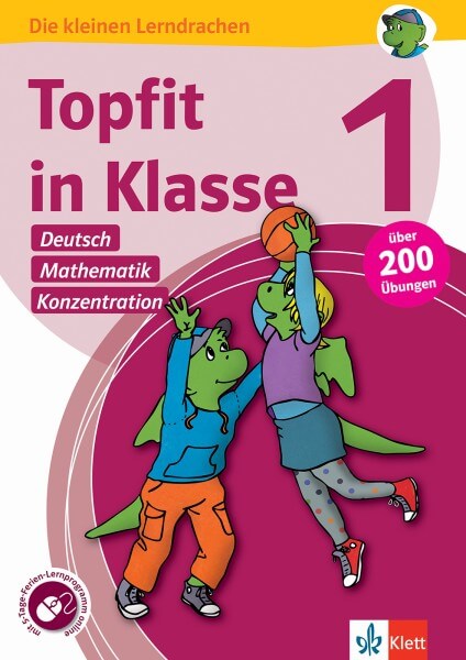 Klett Topfit in Klasse 1 - Deutsch, Mathematik und Konzentration