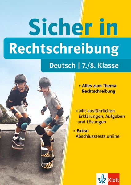 Klett Sicher in Deutsch Rechtschreibung 7./8. Klasse