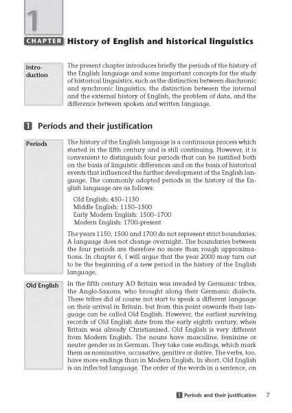 Uni Wissen History of English and English Historical Linguistics