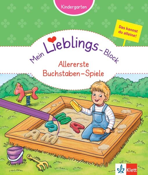 Klett Mein Lieblings-Block Allererste Buchstaben-Spiele
