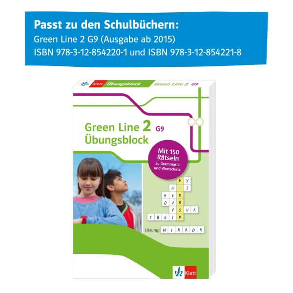 Green Line 2 G9 (ab 2015) Klasse 6 - Übungsblock zum Schulbuch